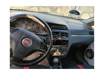 Fiat linea dolu hatasız ön gügüs çıkma orjinal