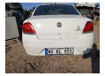 Fiat linea hatasız bagaj kapagı çıkma orjinal