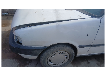 Uno sol ön camurluk